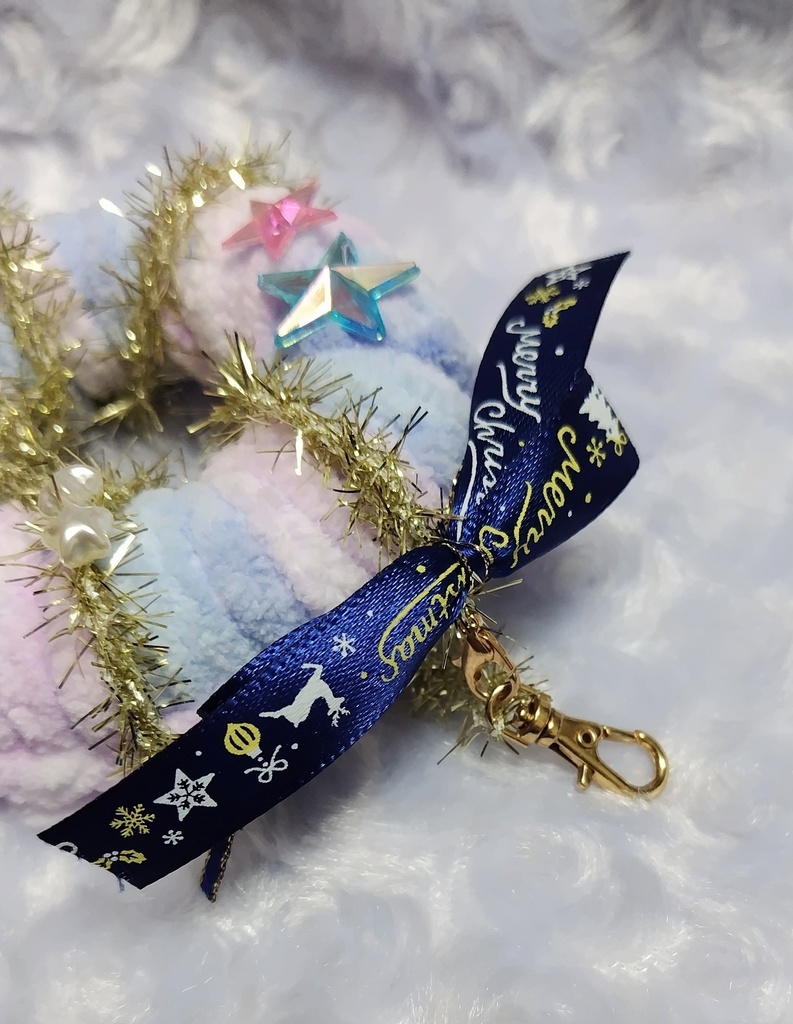 【リース風】ミニドーナツクッション