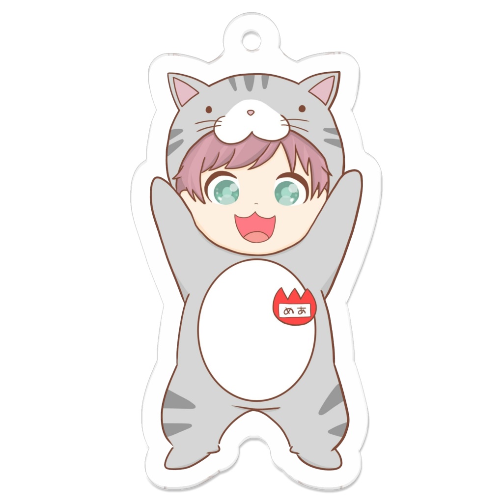 めあくん(わた)アクリルキーホルダー2