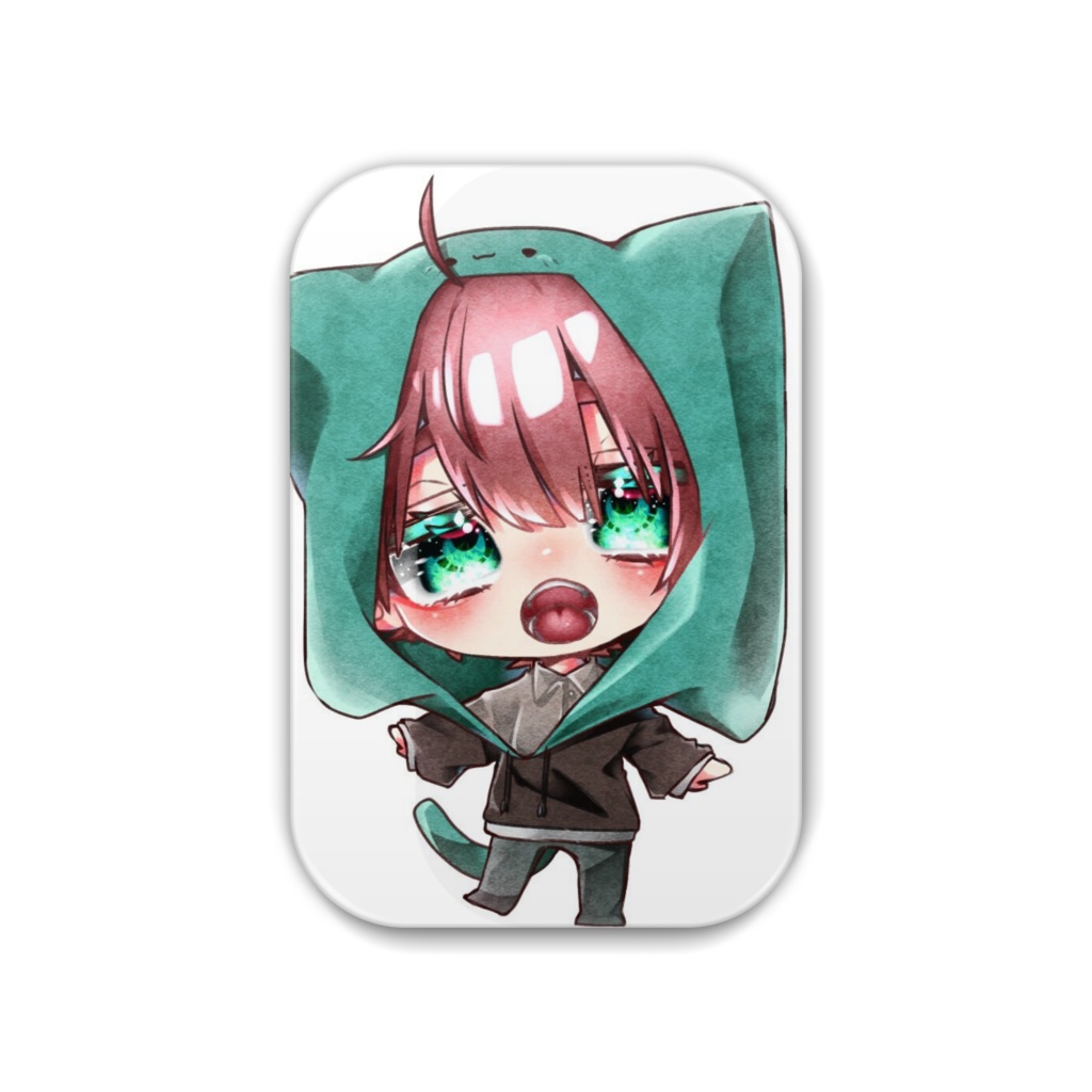 ちびめあくん缶バッジ