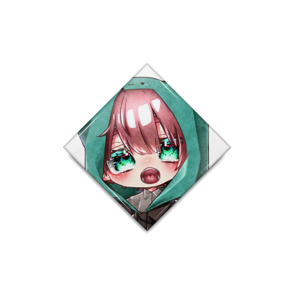 ちびめあくん缶バッジ