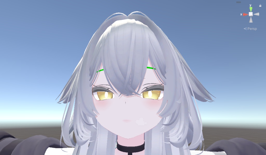 【ルルネ】 眉毛&まつ毛の色を変更出来るマスクテクスチャ