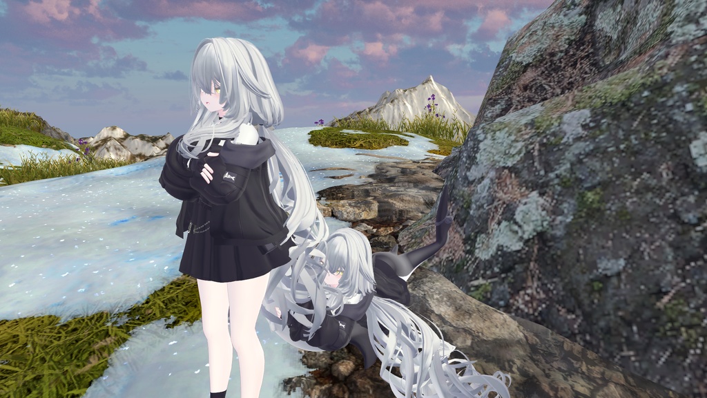 【ルルネ】ルルネのしっぽおさわりギミック