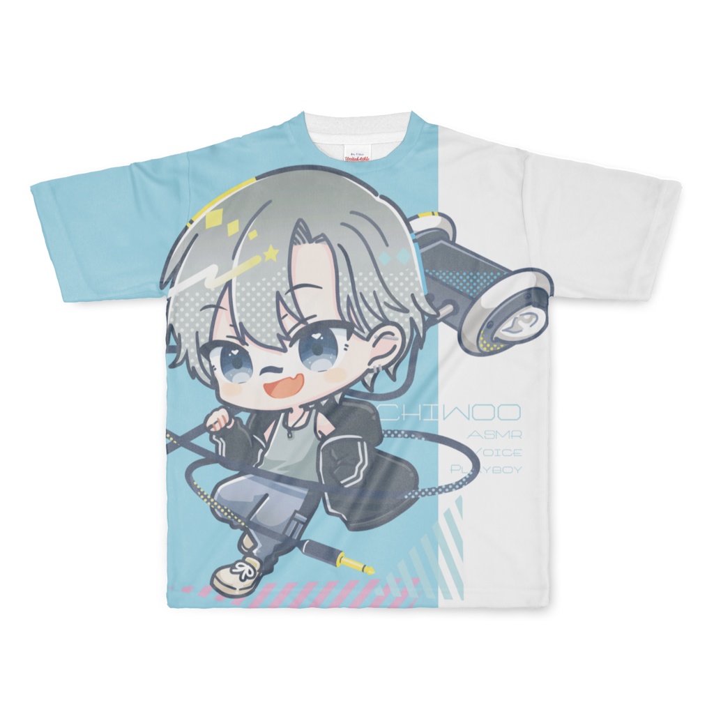 "CHIWOO-GRA"Tシャツ