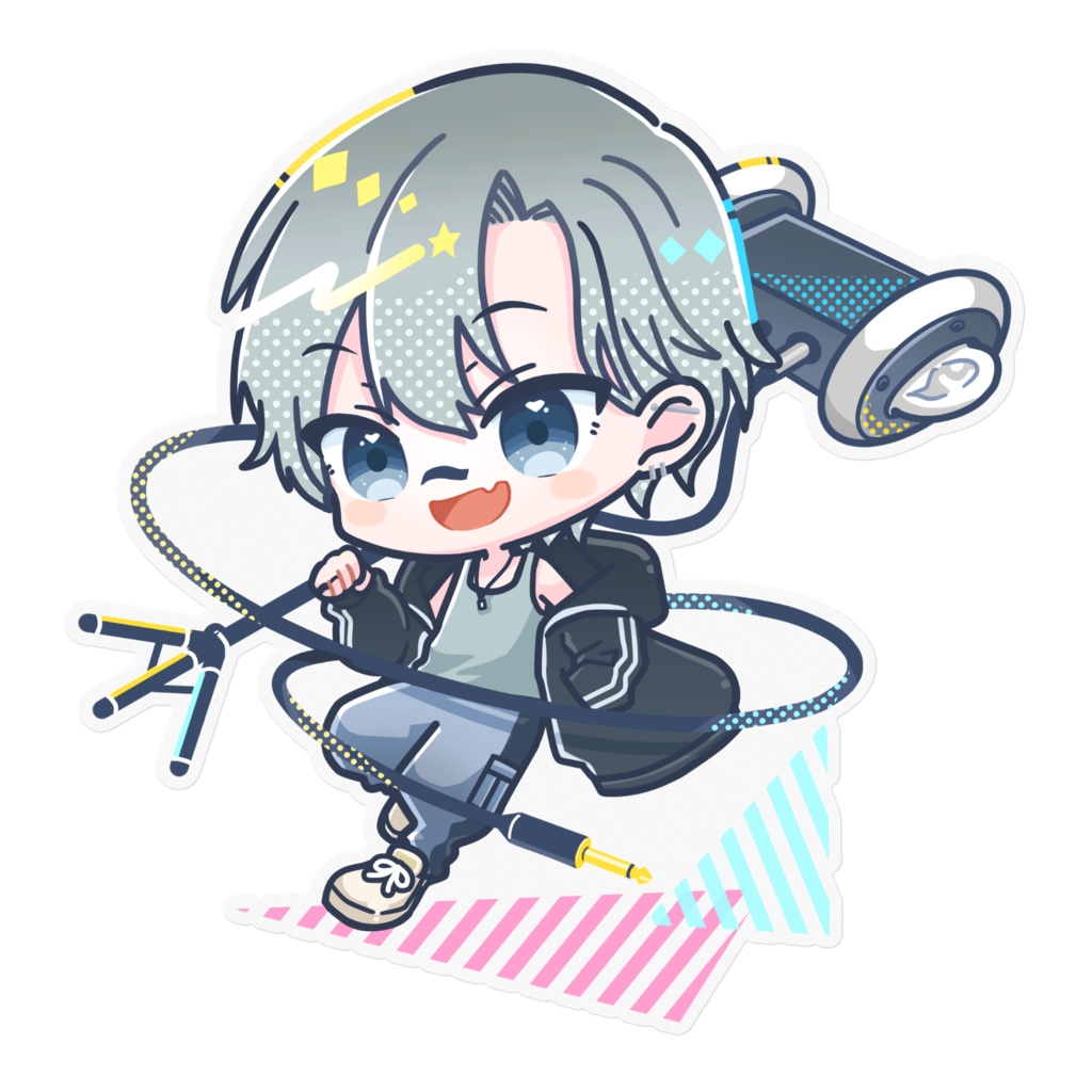 CHIWOOクリアステッカー