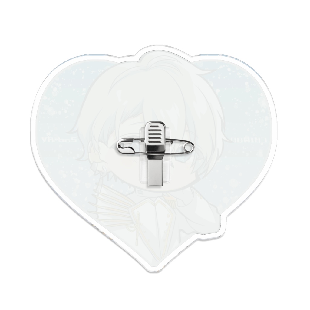 2ndAnniv♡アクリルバッジ