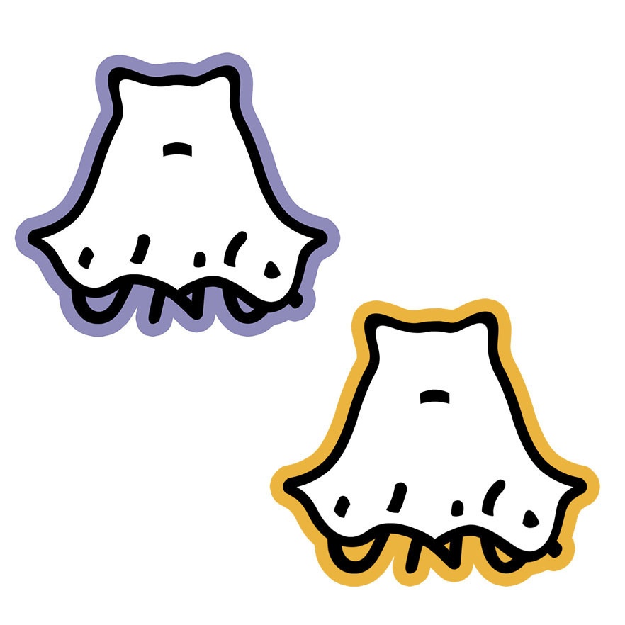 【通販限定】ハロウィンなUNGスマホステッカー