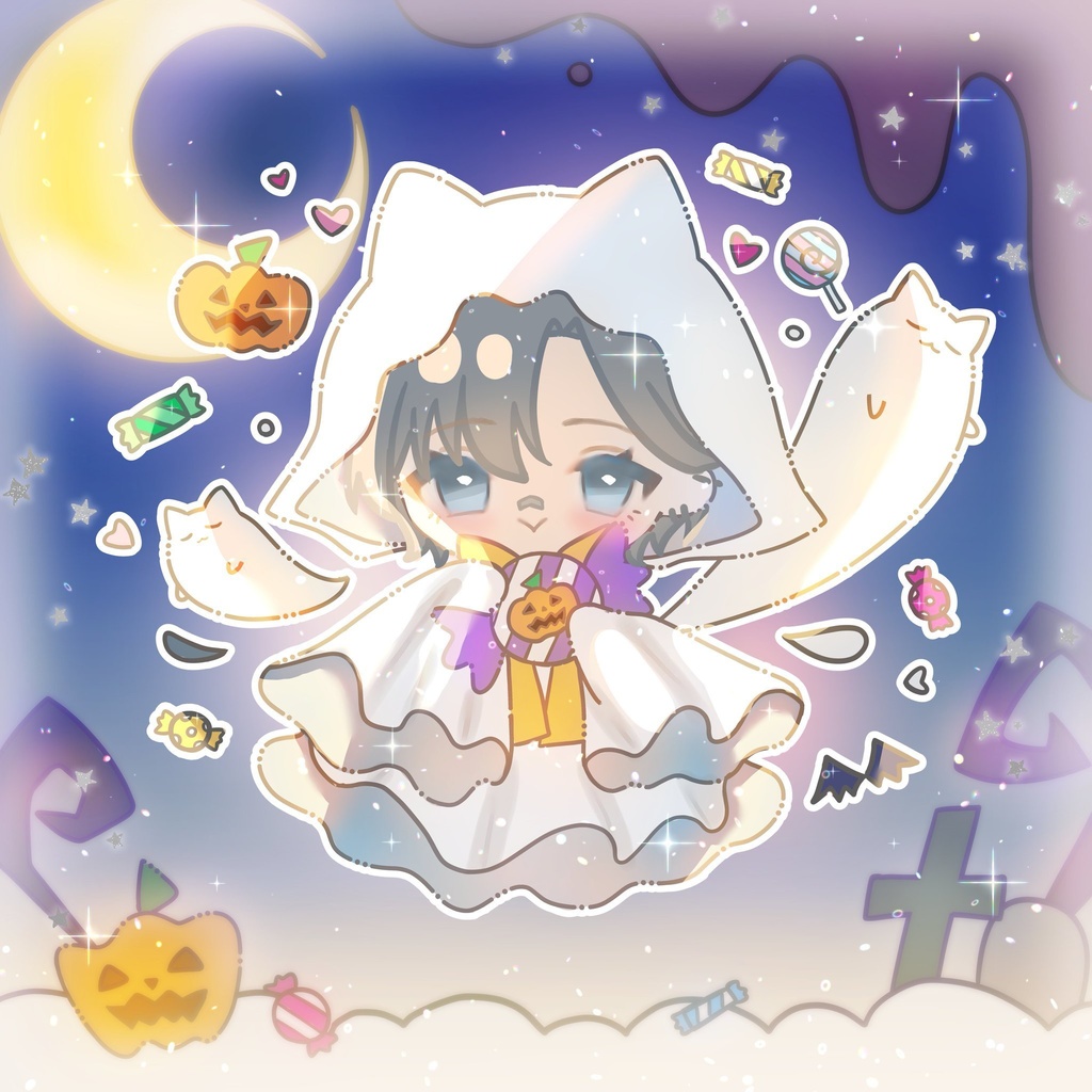 おばけちうキャンバス