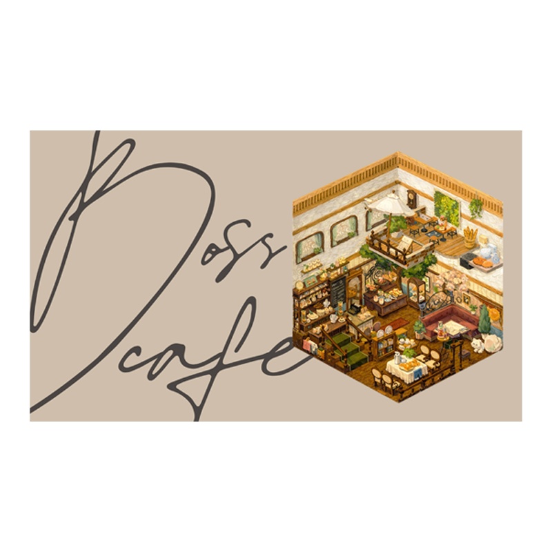 【Bosscafe】デスクマット