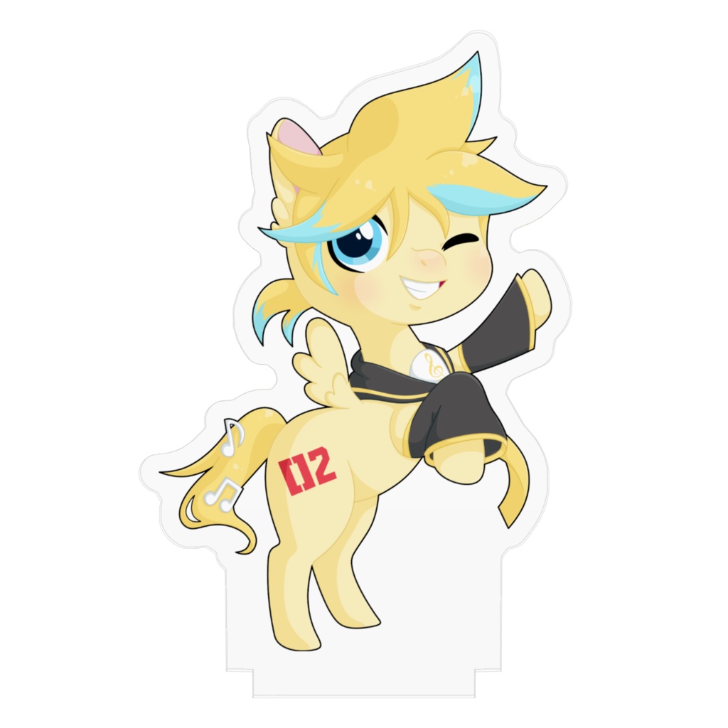 「マイリトルポニー鏡音レン」アクリルフィギュア