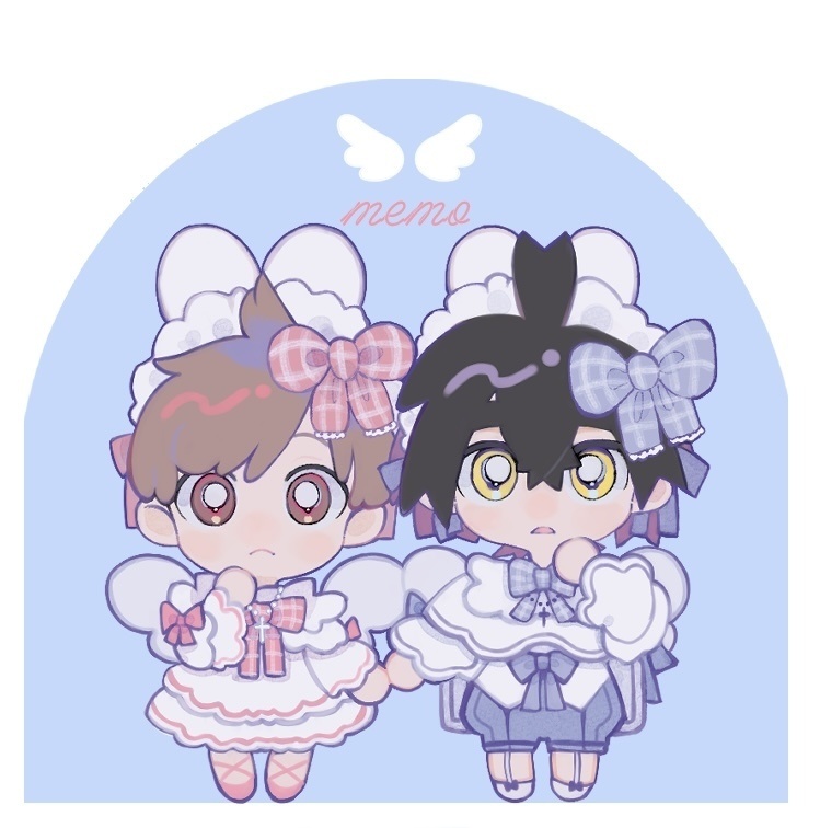 スグハル天使メモスタンド