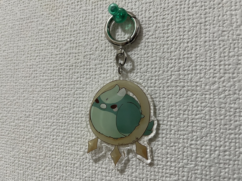 ヤマガラ魈空概念アクリルキーホルダー(みちみち魈)