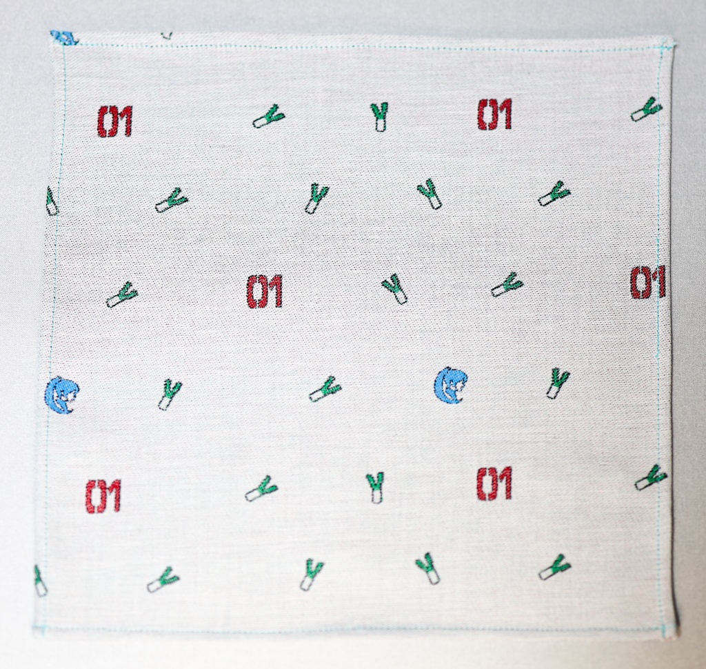 ≪新学期限定値下げ≫初音ミク × 播州織ジャカード