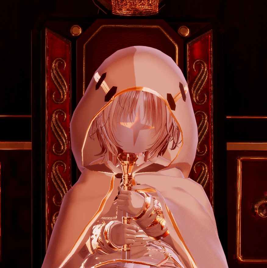 【VRChat向け】フルフェイスマスク【愛莉用】