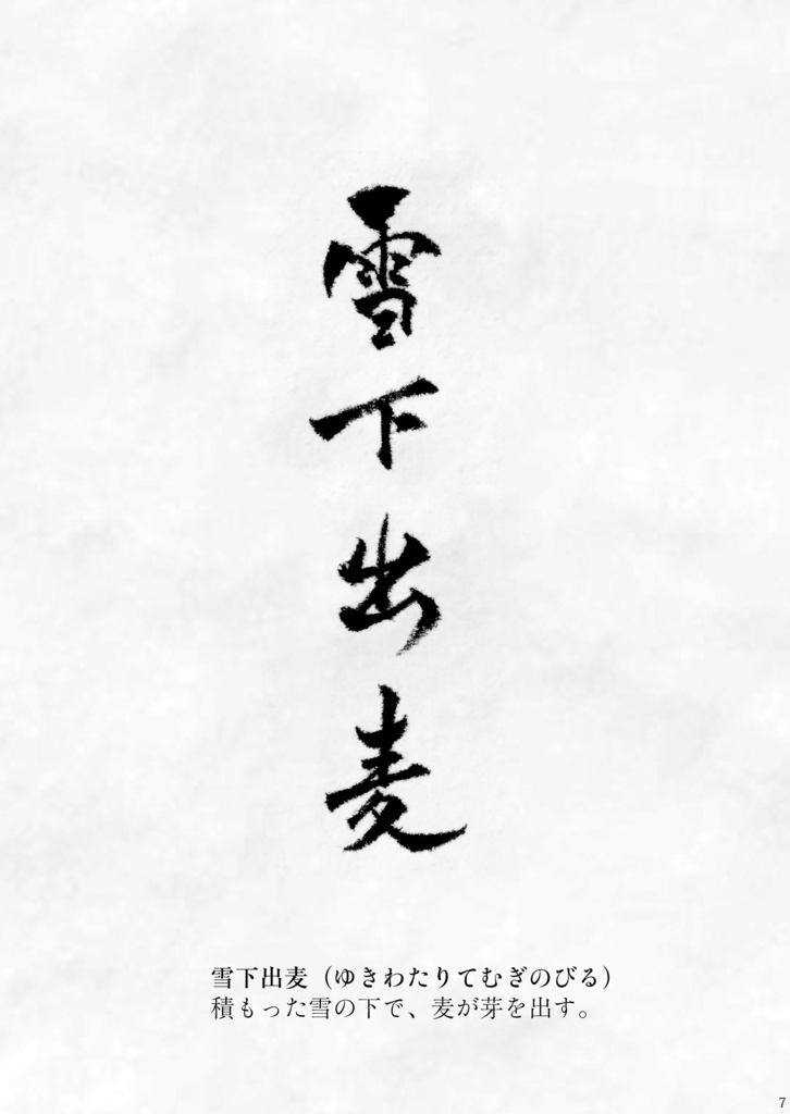 心悸と小匙の誕生日/審美と小雨の探究心