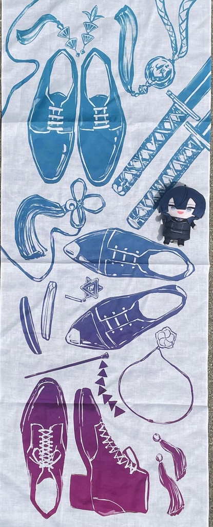 VΔLZ手ぬぐい･祓魔師販促タオル