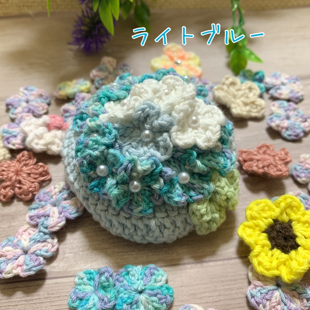 紫陽花ちゃん帽子