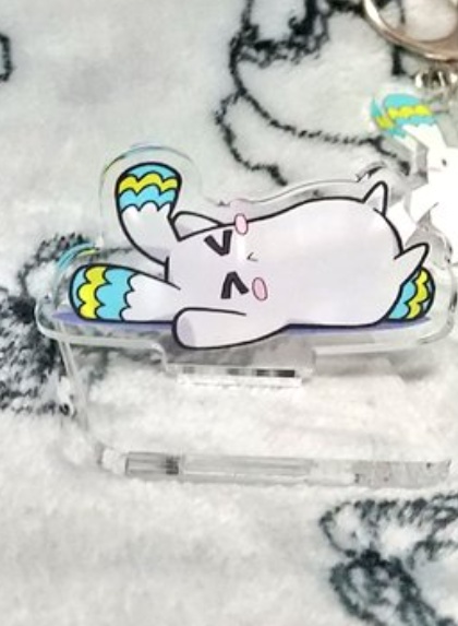 白あさつきうさぎ「ぐでーん」アクリルフィギュア