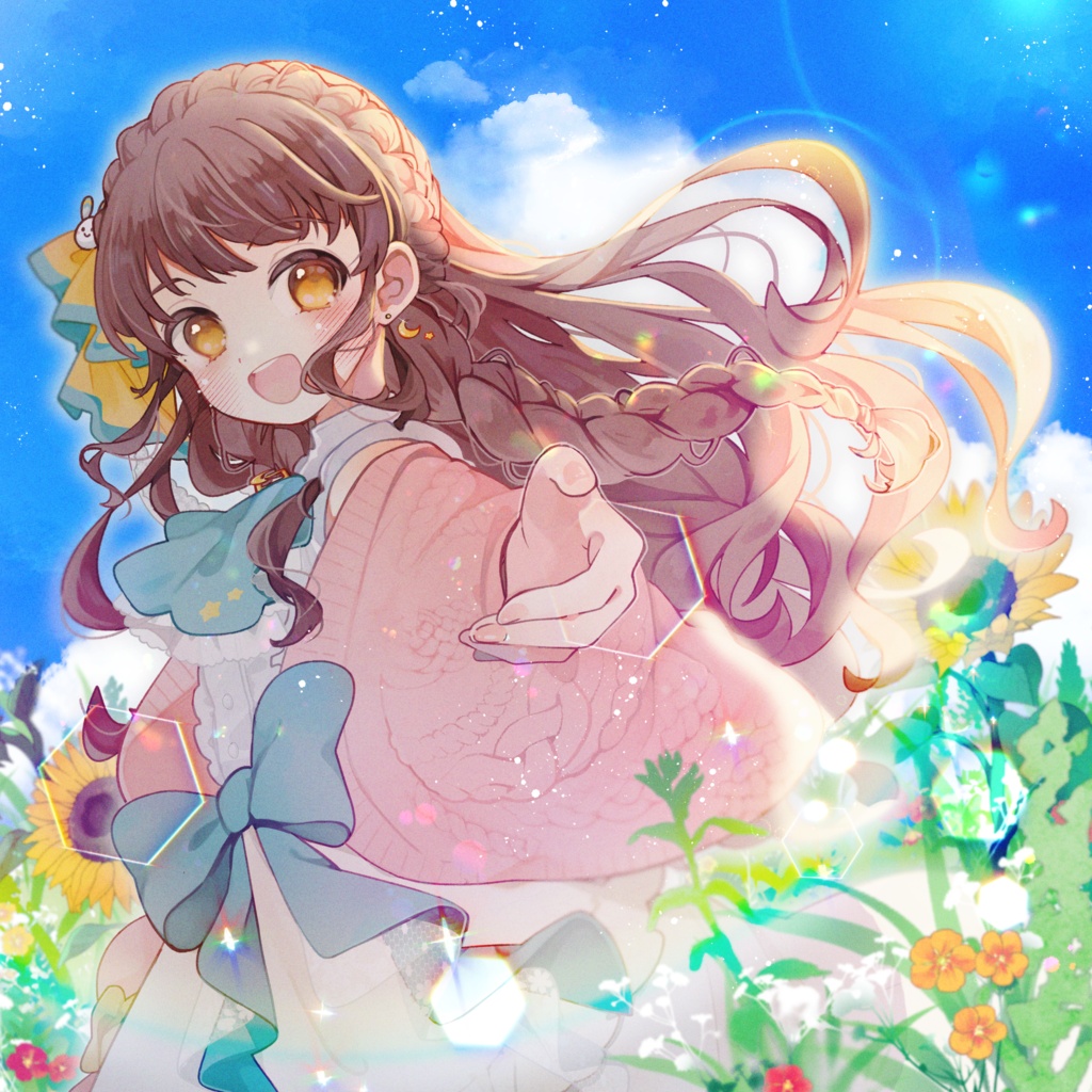 【ミニ色紙】おはようフォレスト【Vtuber苗儀朝月】