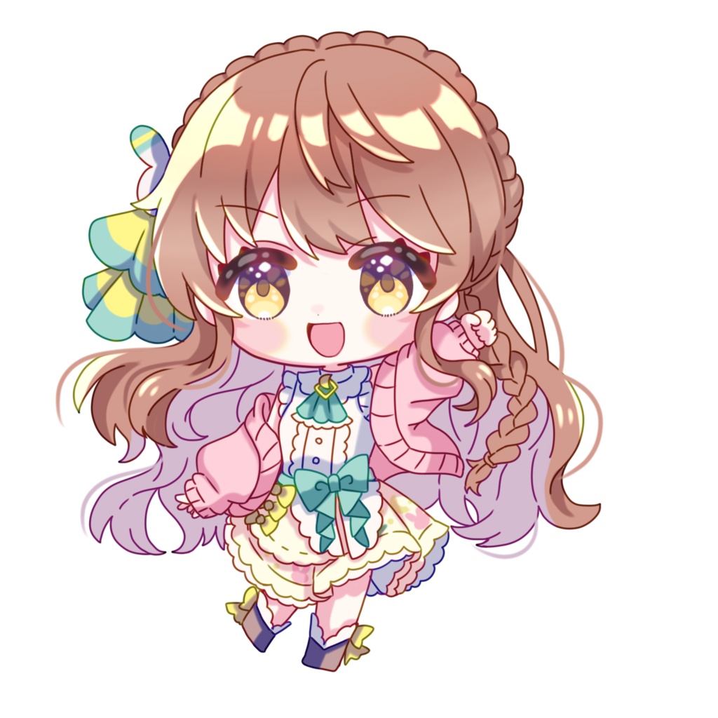 もちもち朝月おねえさんアクリルフィギュア【Vtuber 苗儀朝月】