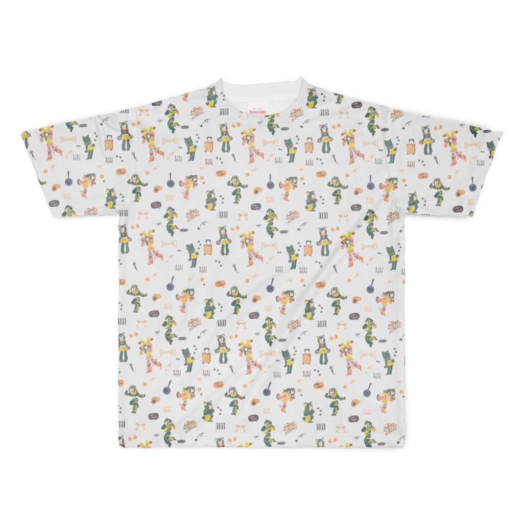 【喜々ミミ 2.5周年】フルグラフィックTシャツ