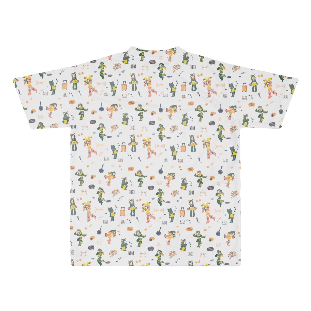 【喜々ミミ 2.5周年】フルグラフィックTシャツ