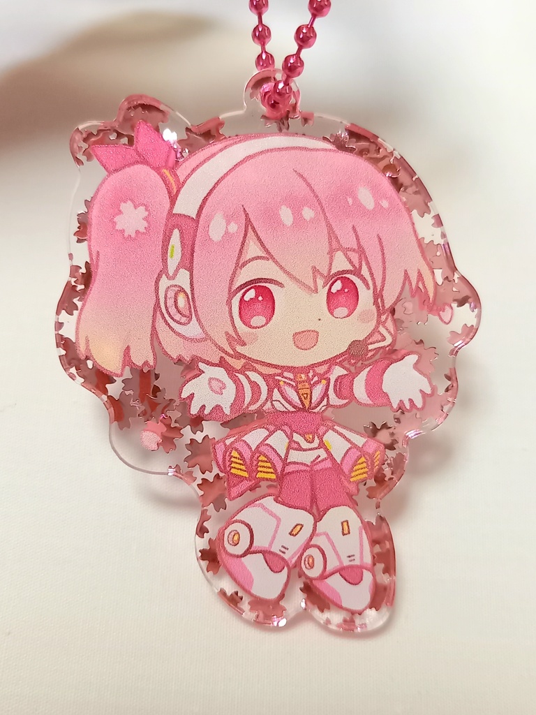 桜乃リコ さくらフレークアクキー