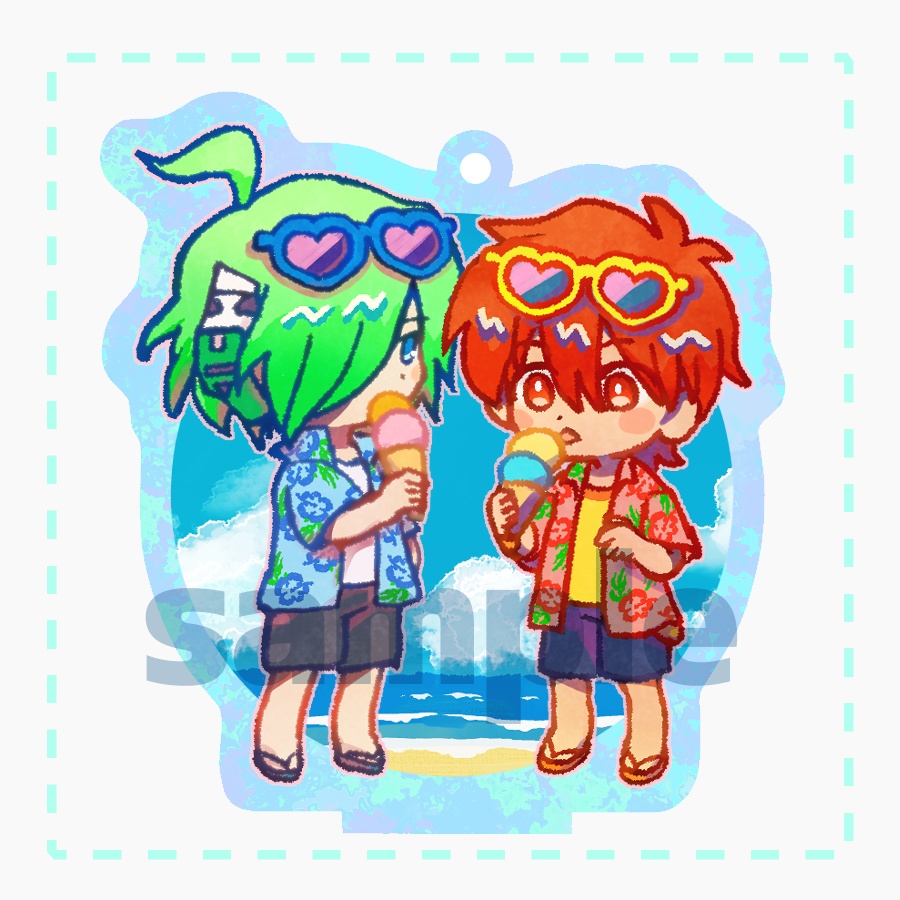 夏の風雅&烈 アクリルスタンド