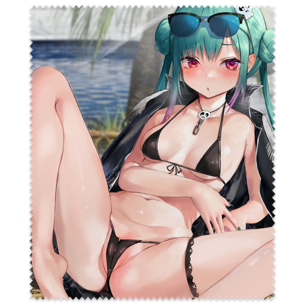 潤羽る○あメガネふき