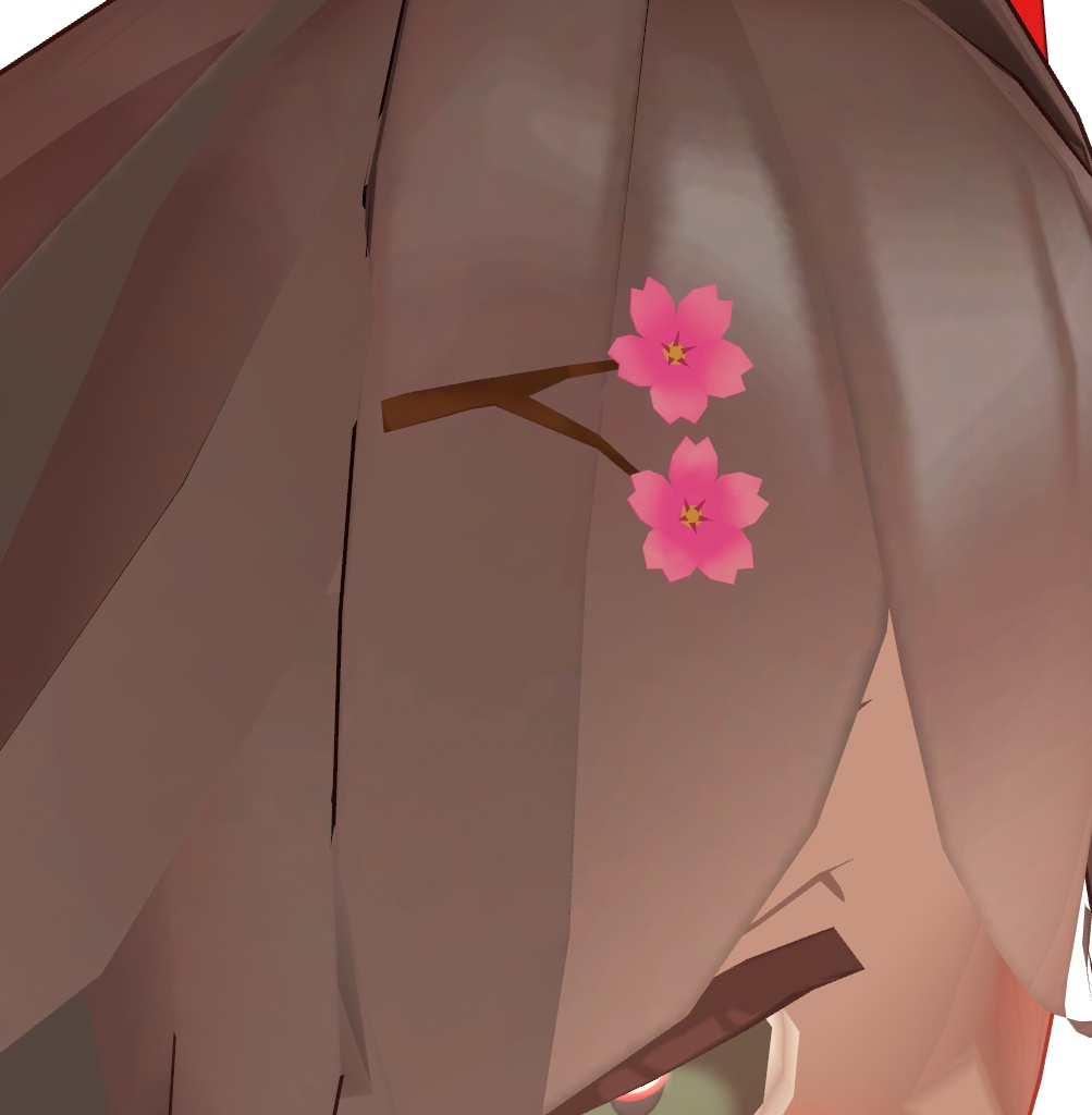 桜の髪飾り