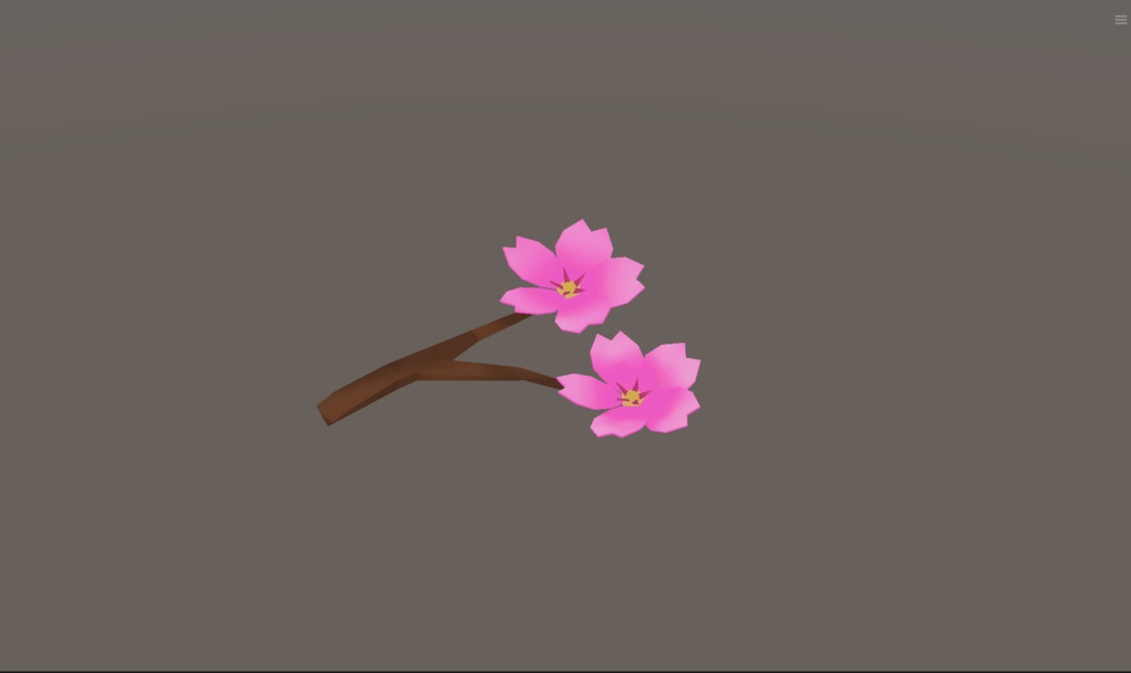 桜の髪飾り