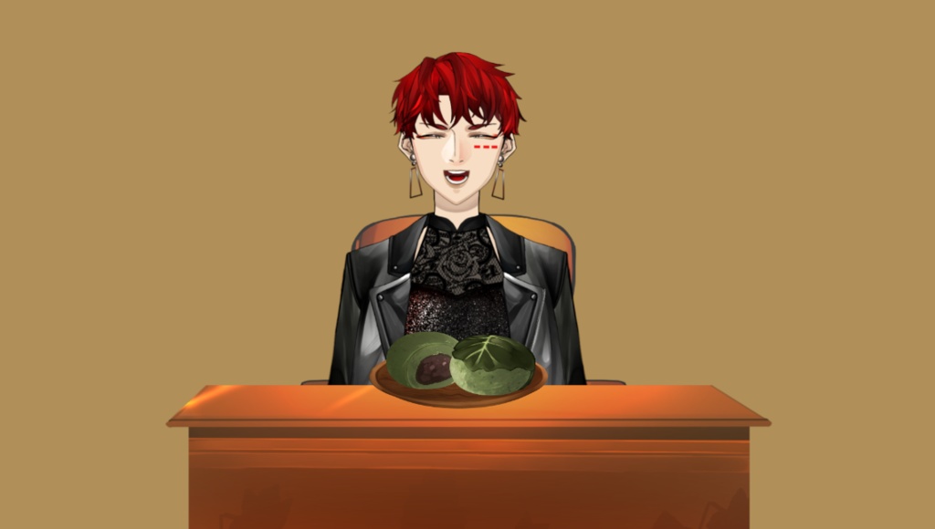 【配信素材】春のおもちセット【透過PNG】