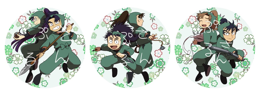 五年生・六年生組分け缶バッチ(57mm)