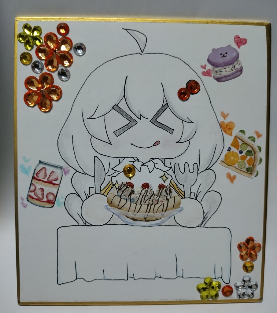 【オープン特価】紲星あかりちゃん【ミニ色紙】