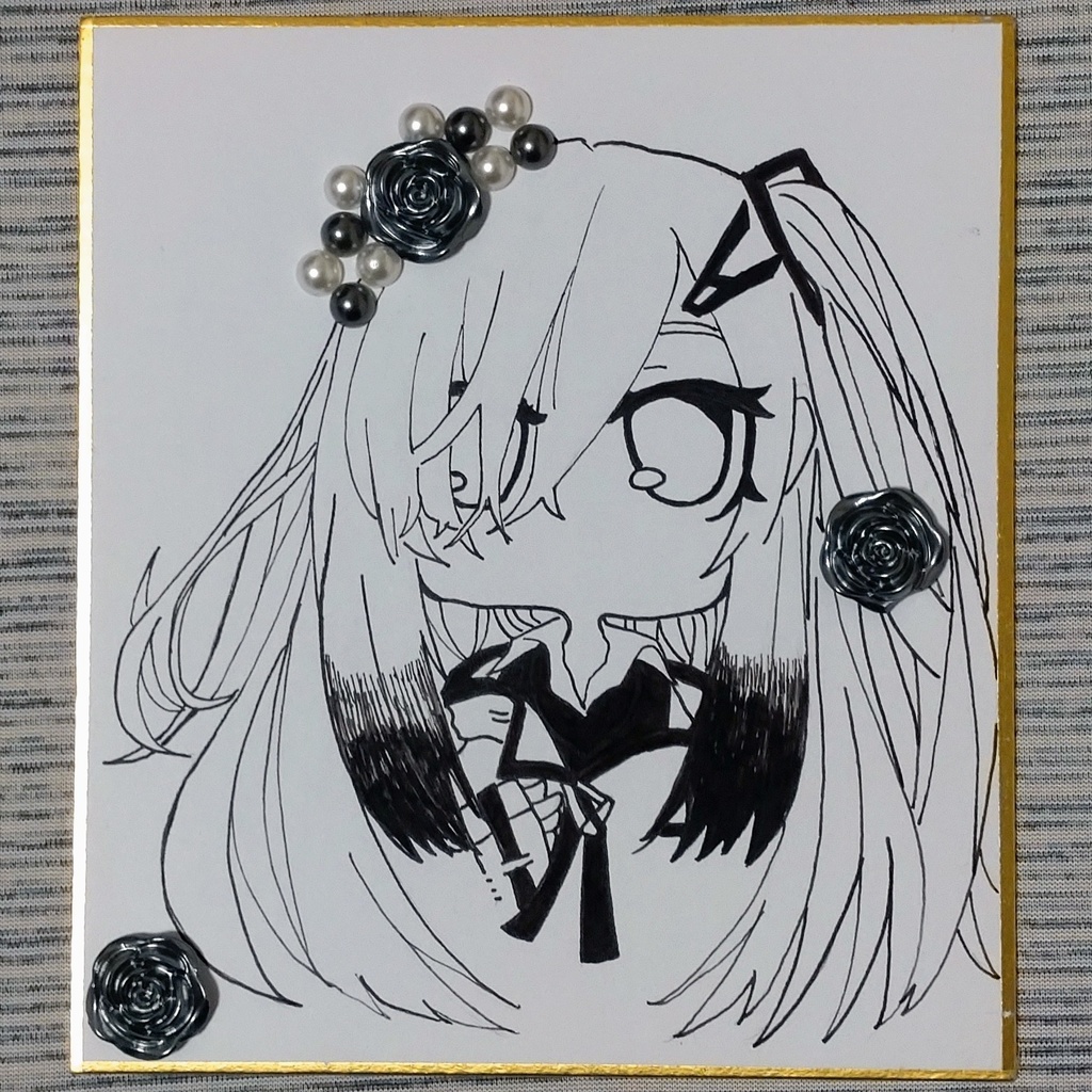 アリアルさん【ミニ色紙】