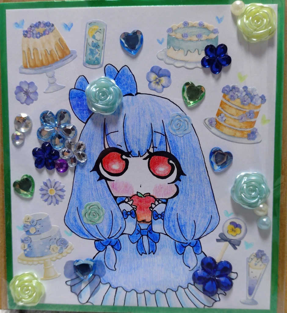 葵ちゃん【ミニ色紙】