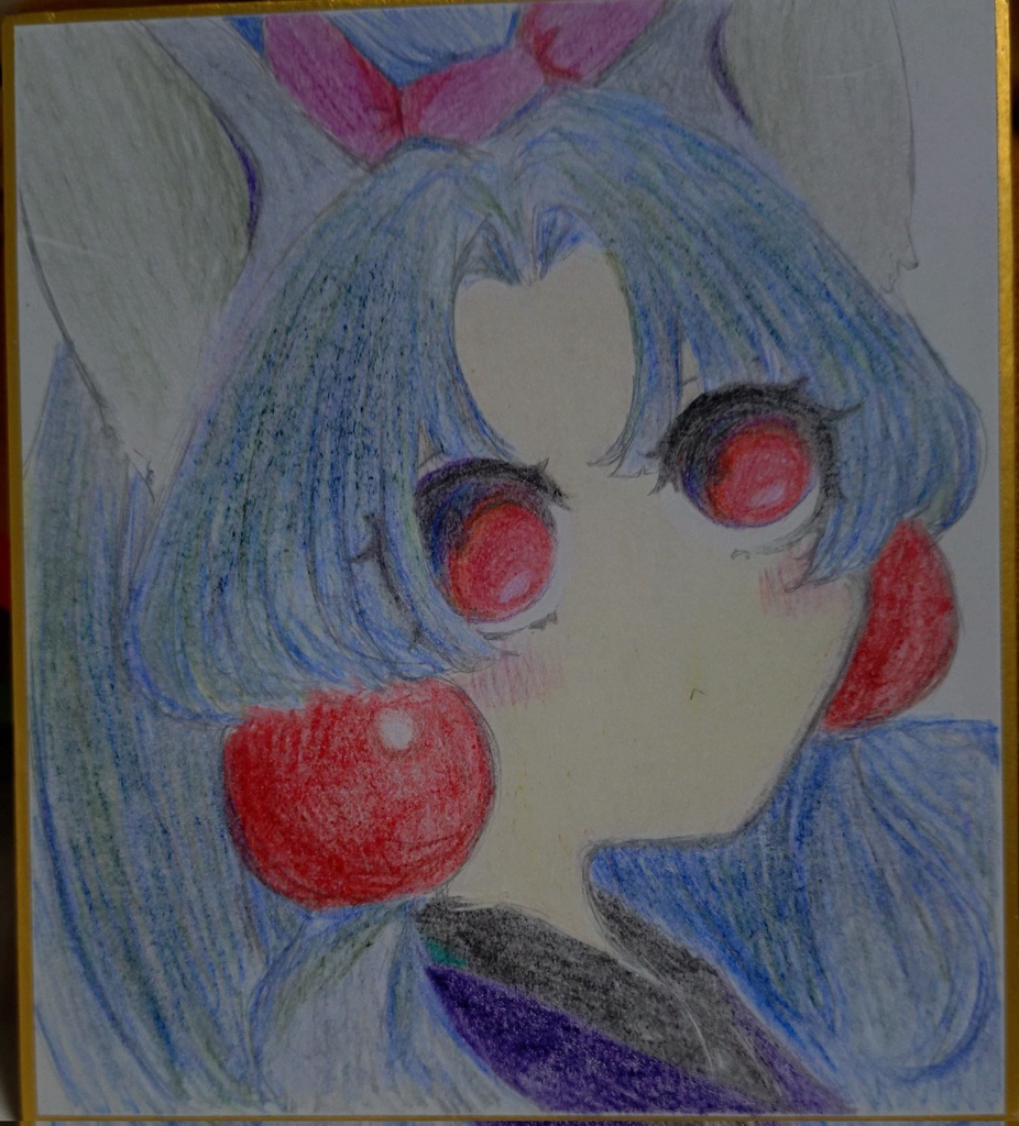 イタコ姉様（ミニ色紙）