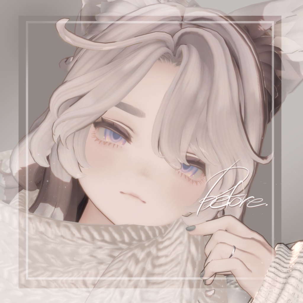 ebixxx15 ふんわり儚げメイク =makeup textuer=