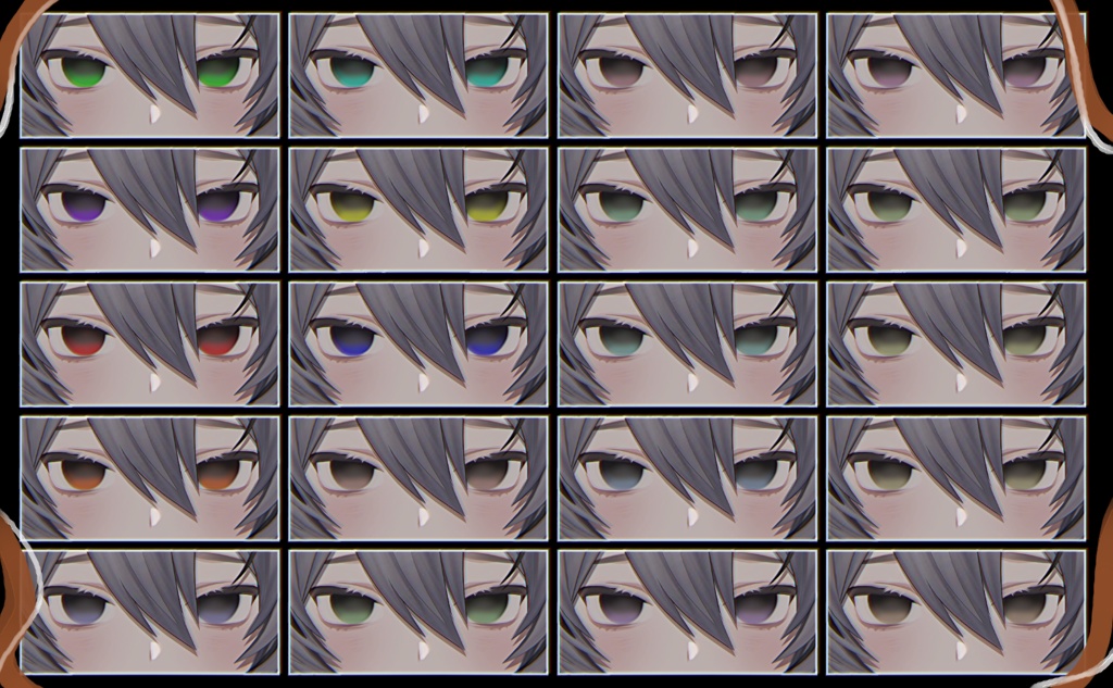 ebixxx28 eye+make up texture おまけあり