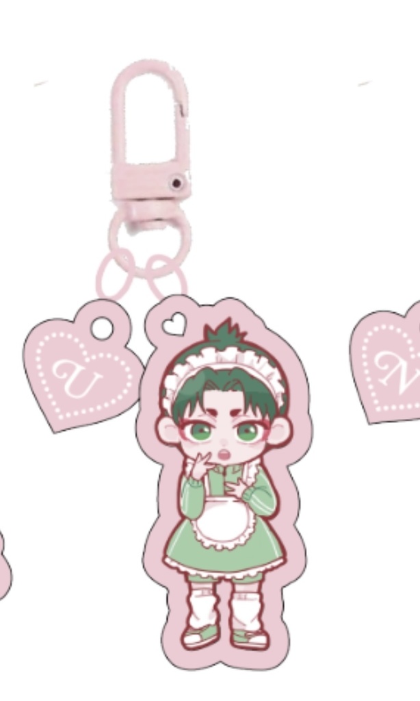 メイドアクキーうるは