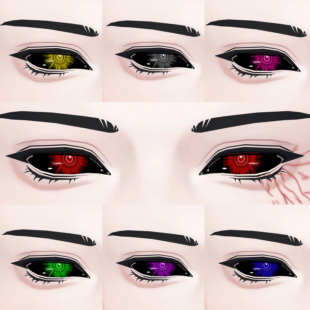 喰種makeup【怜、水瀬対応】