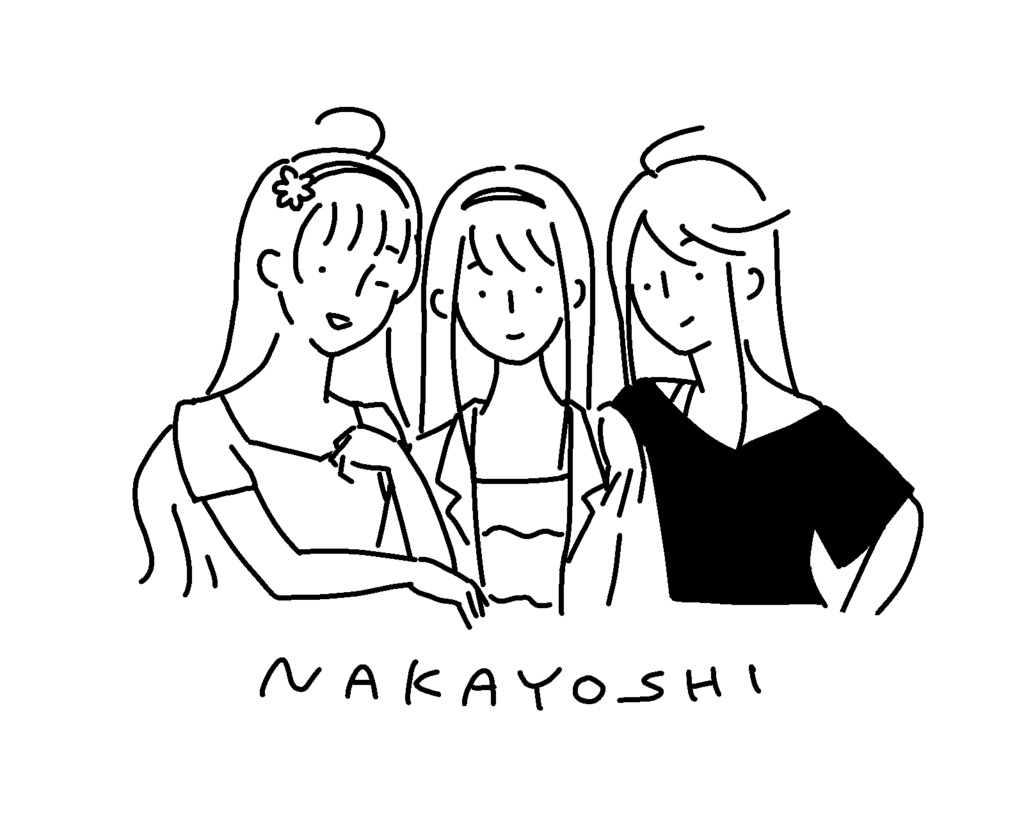 TSVなかよしTシャツ(ホワイト)