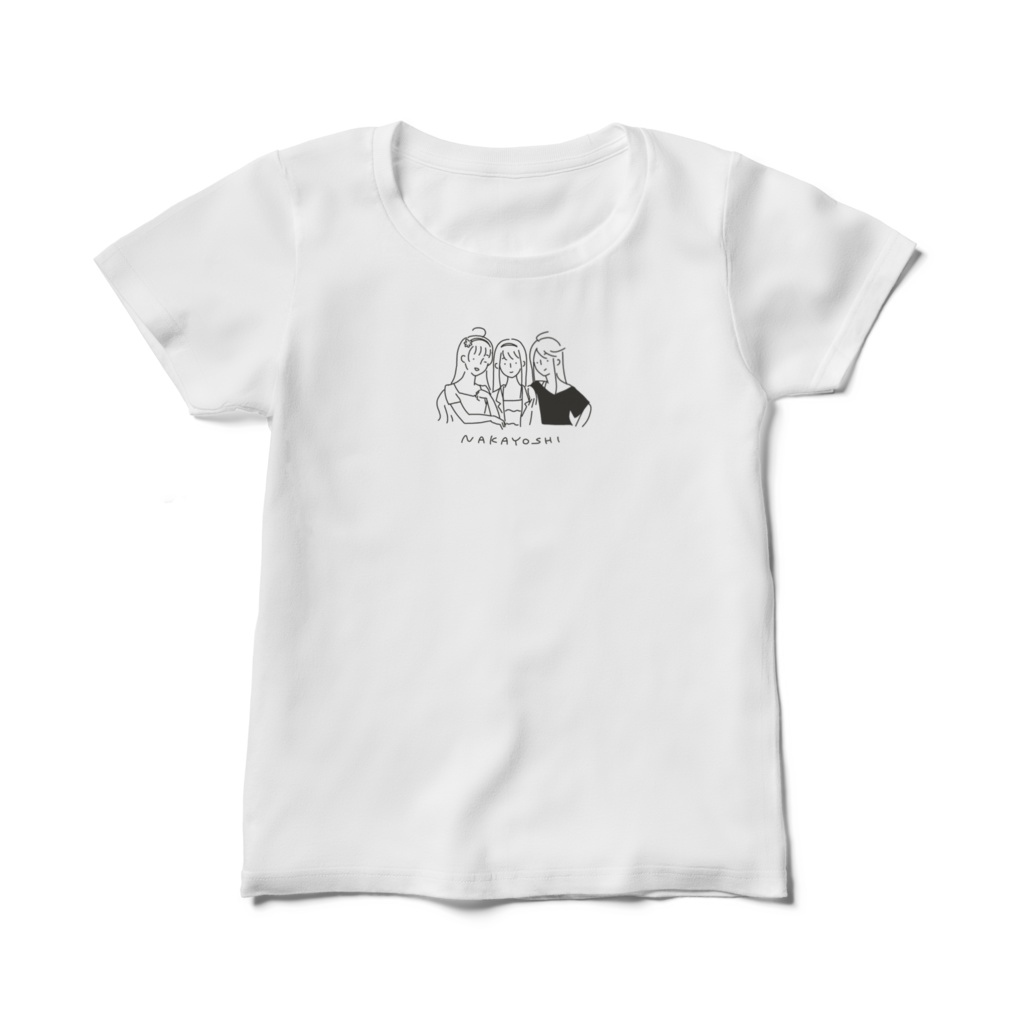 TSVなかよしTシャツ(ホワイト・レディース)