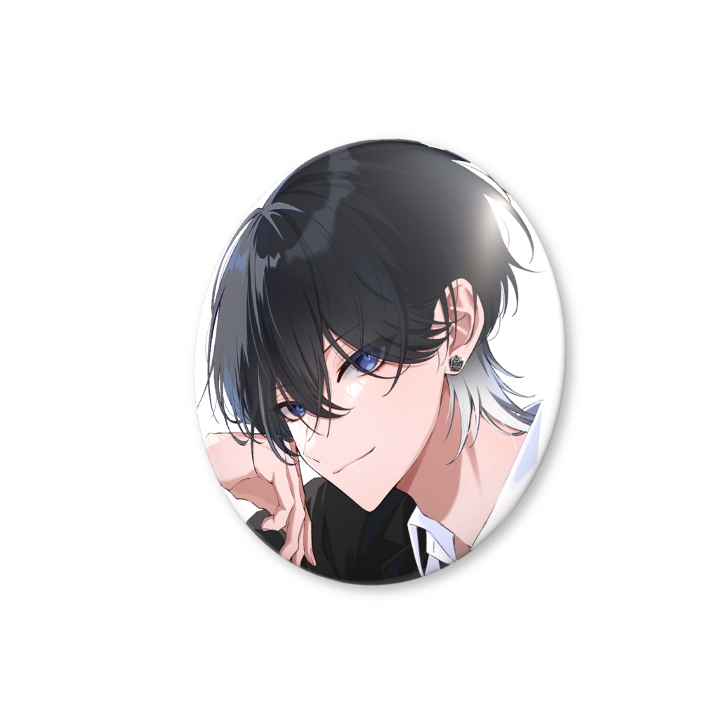 れいおーばの缶バッジ