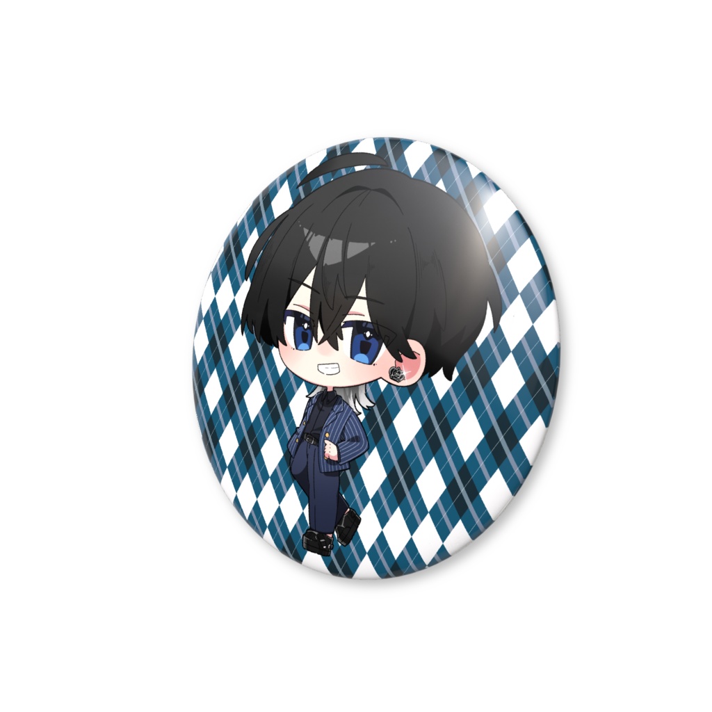 SDれいおーばの缶バッジ