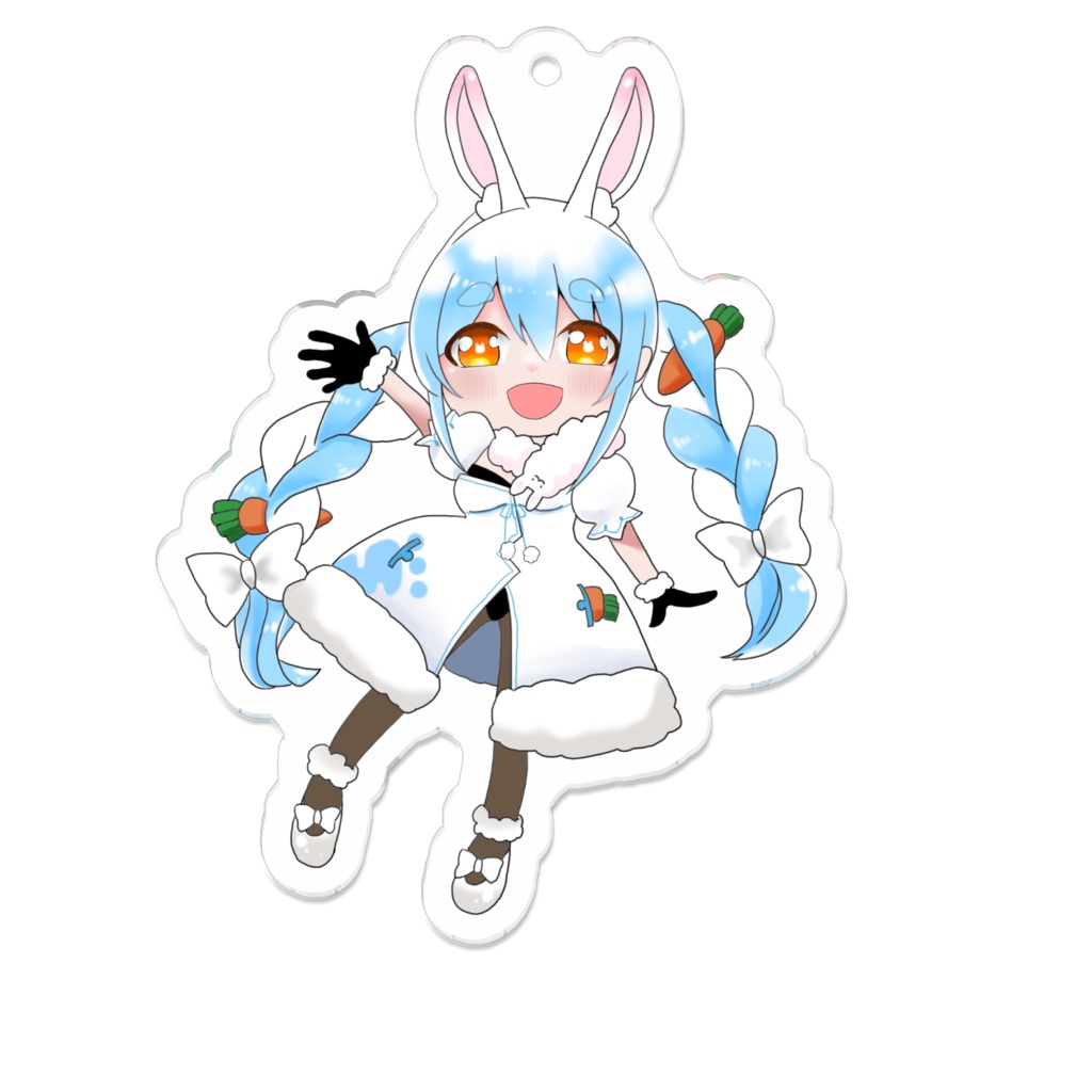 非公式*アクリルキーホルダー 兎田ぺこら