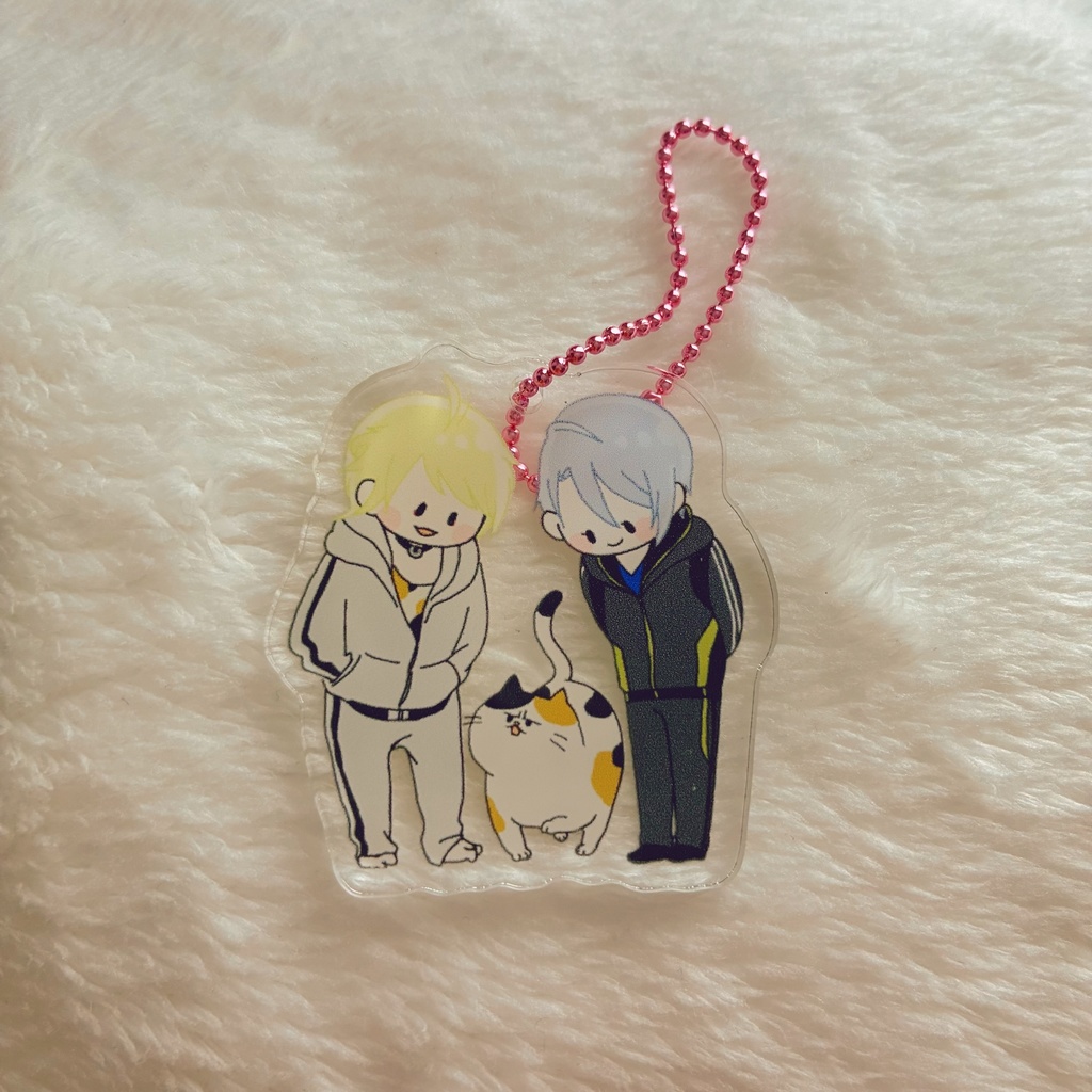 ﾈｺﾁｬﾝといっしょアクキー①おさんぽ