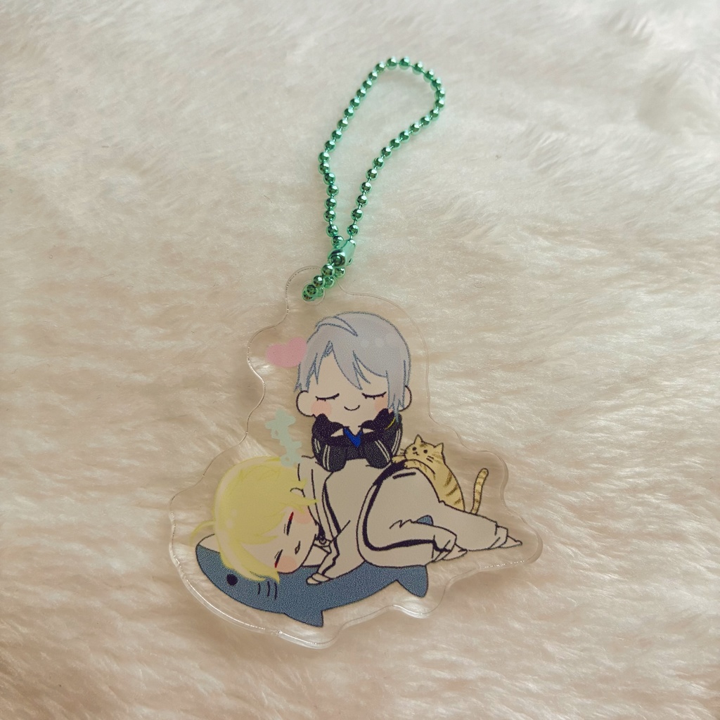 ﾈｺﾁｬﾝといっしょアクキー②おひるね