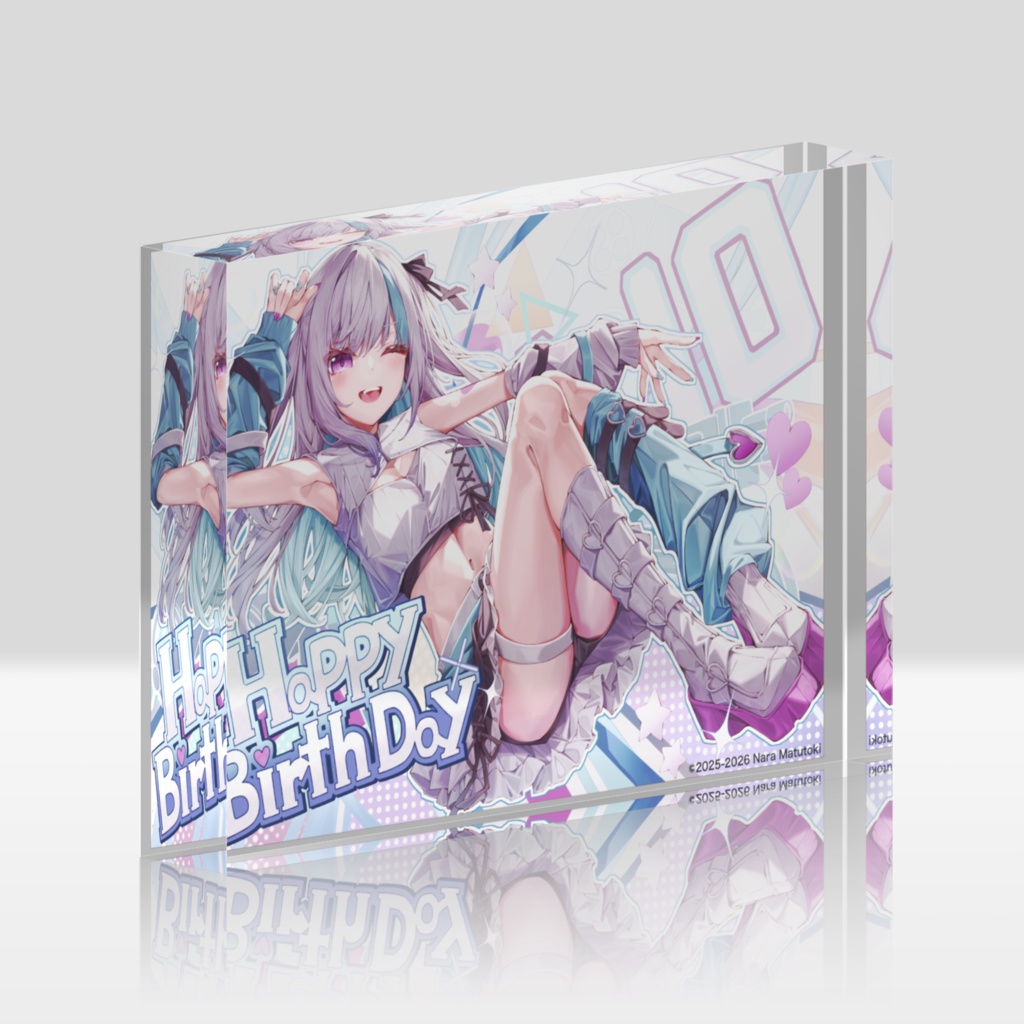 瀧本リオ生誕祭アクリルブロック