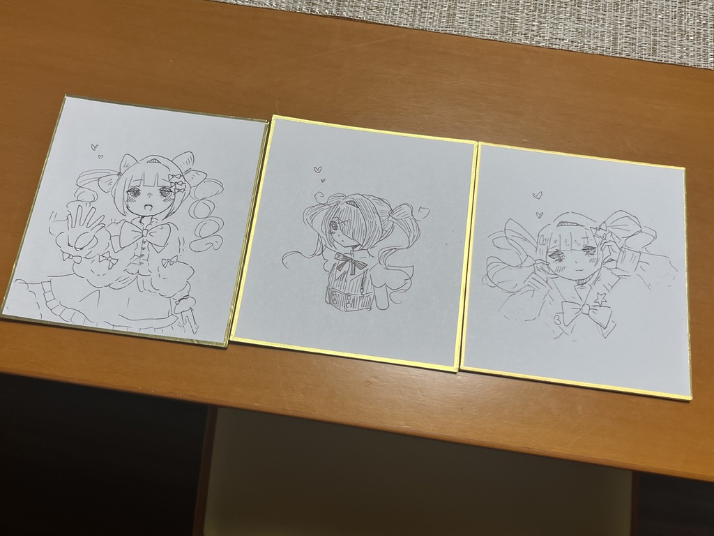 【C108】ランダム色紙