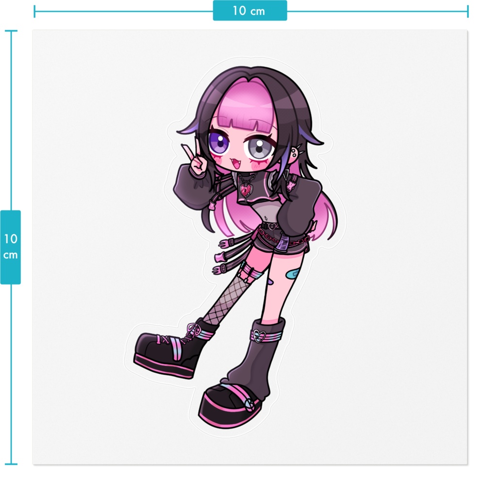 🚬デビュー記念イラスト🚬ステッカー